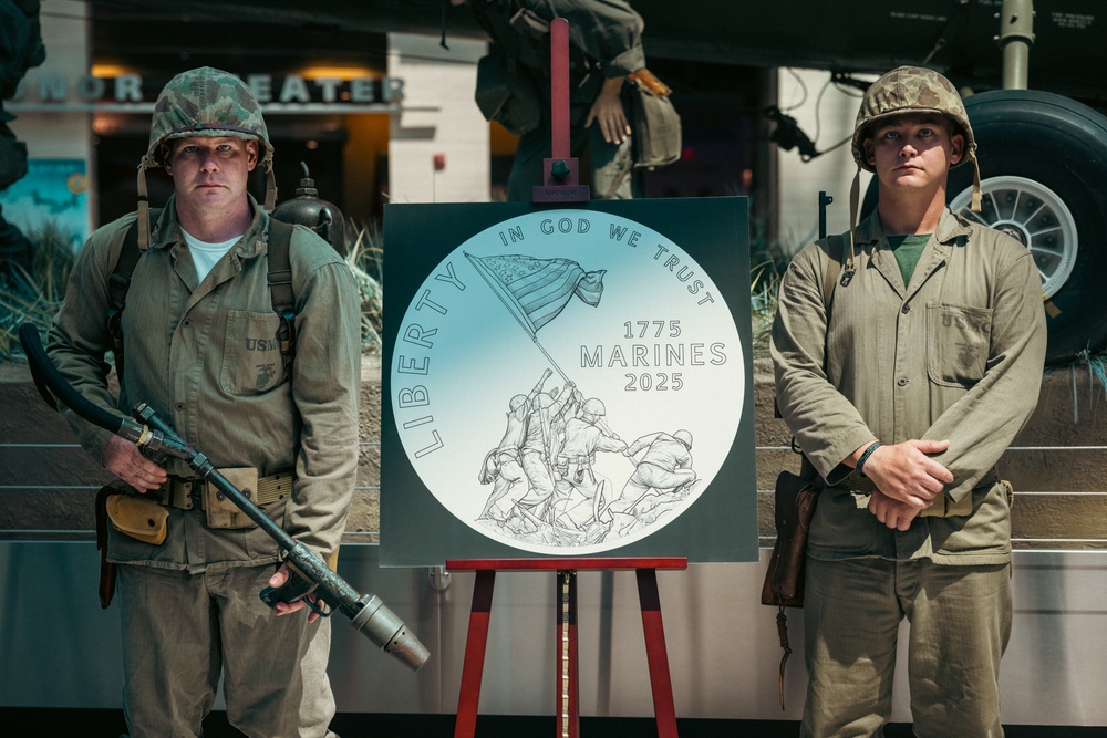 U.S. Mint and Marine Corps Heritage Foundation Unveil the New Trio of Marine Corps Commemorative Coins