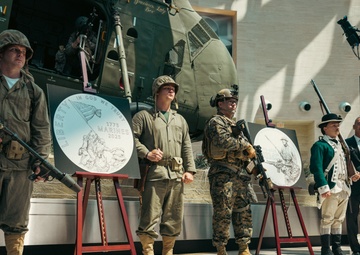 U.S. Mint and Marine Corps Heritage Foundation Unveil the New Trio of Marine Corps Commemorative Coins