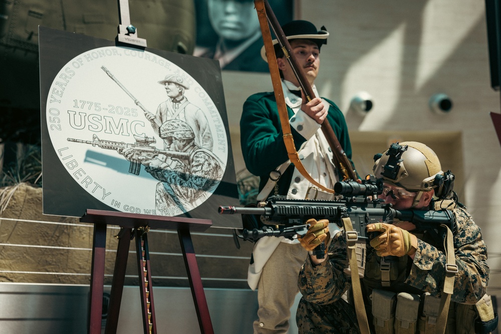 U.S. Mint and Marine Corps Heritage Foundation Unveil the New Trio of Marine Corps Commemorative Coins