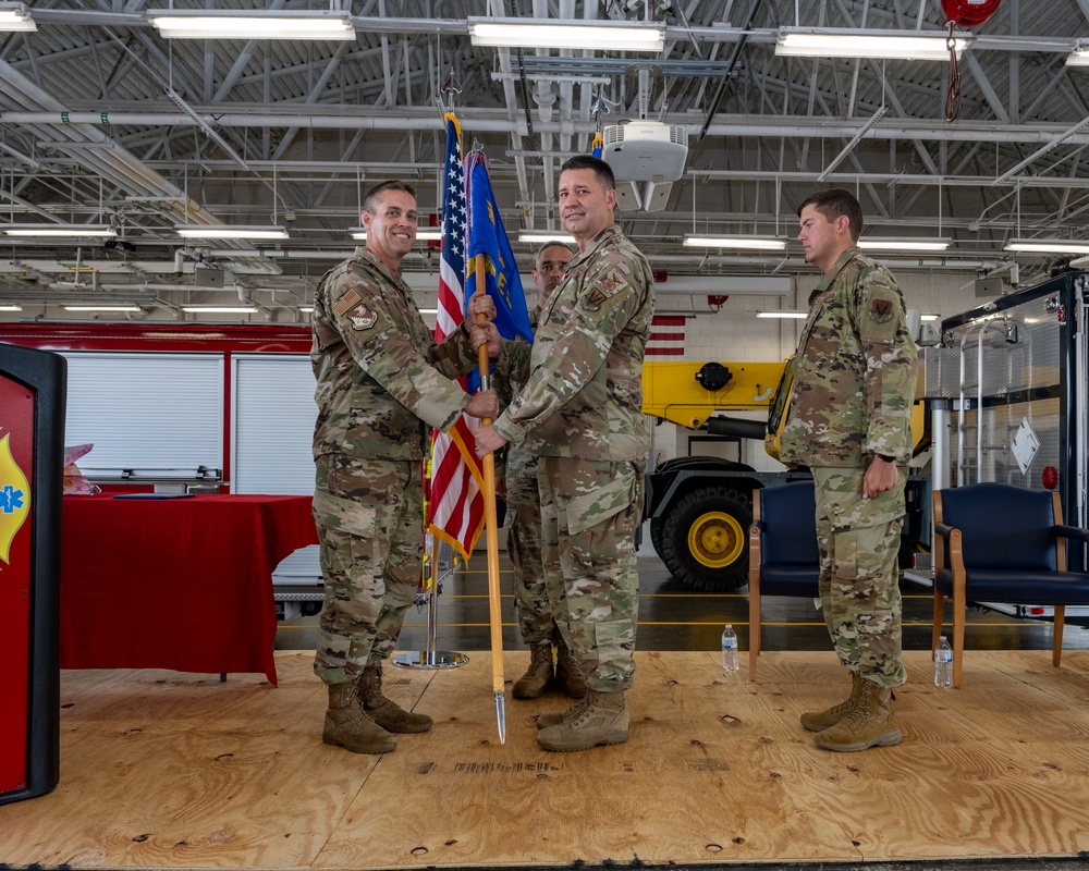 4 CES welcome's new commander