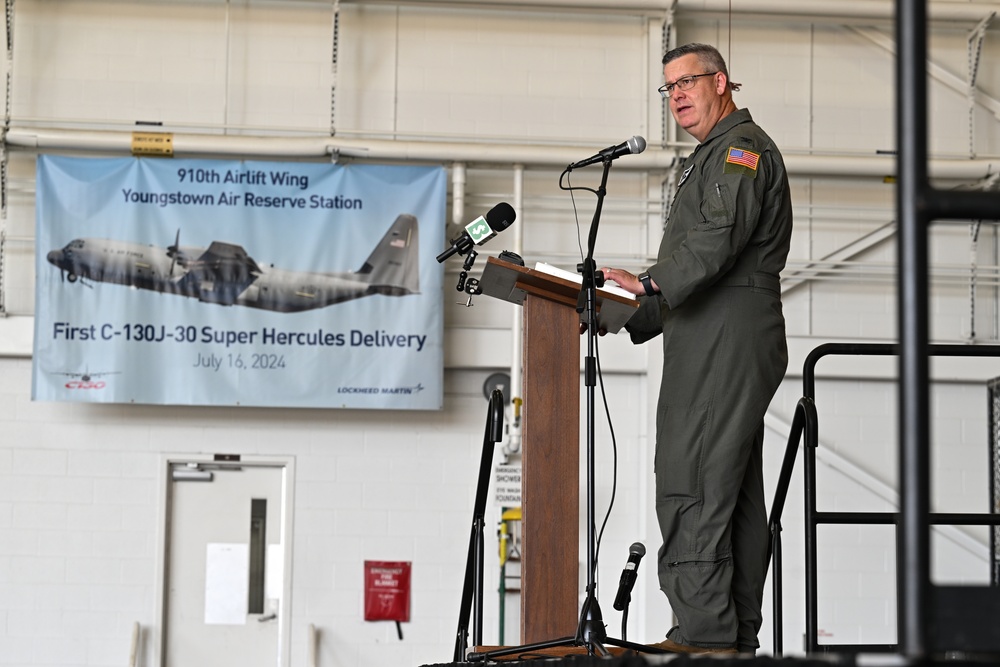 First of new fleet brings premiere tactical airlifter to 910th