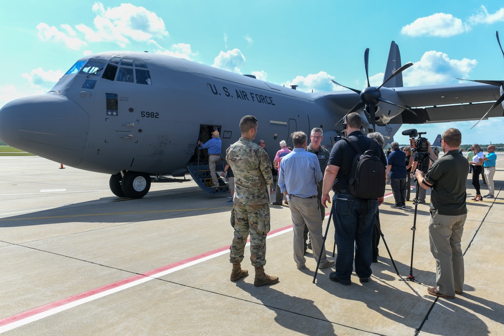 First of new fleet brings premiere tactical airlifter to 910th