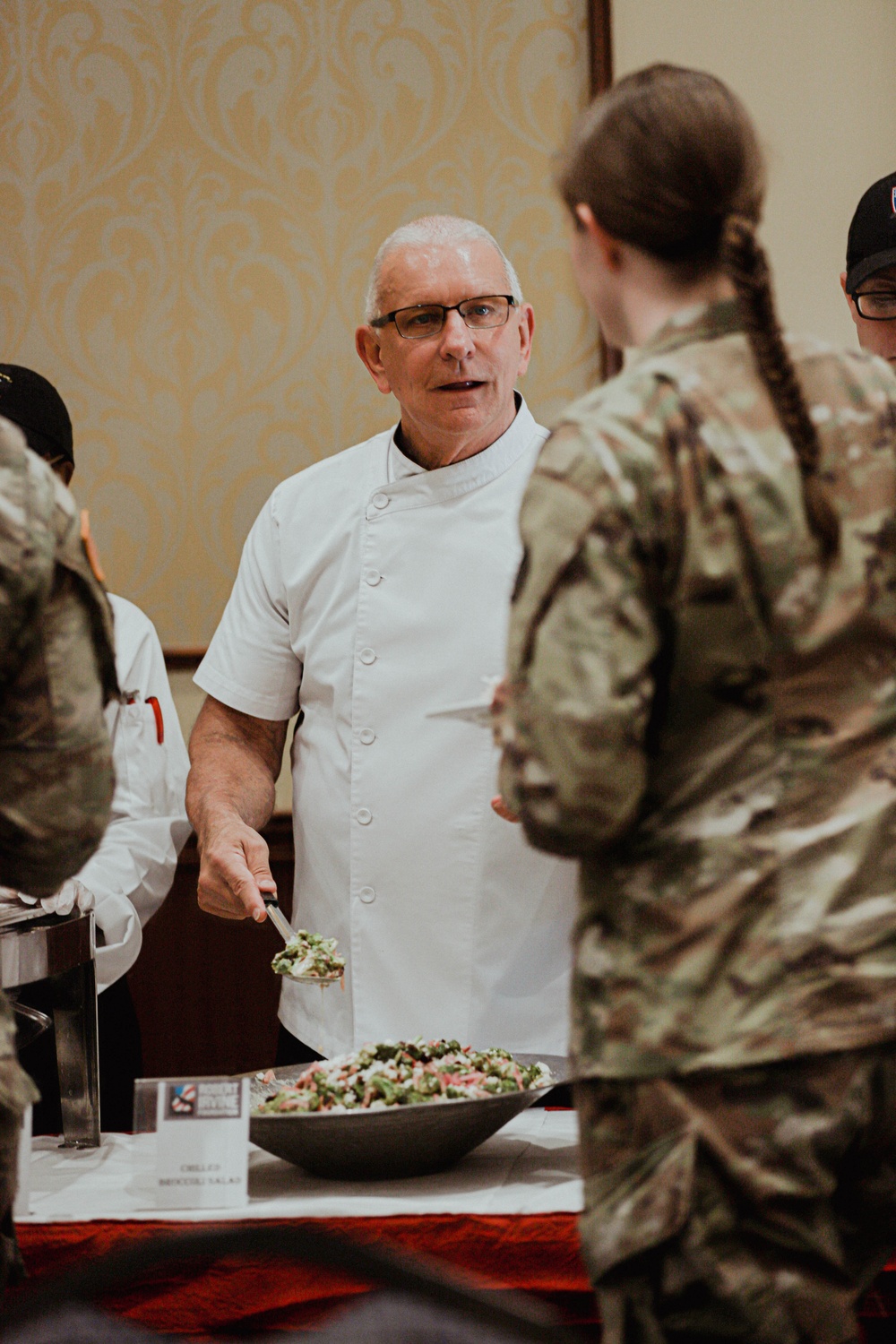 Chef Robert Irvine Visits Fort Liberty
