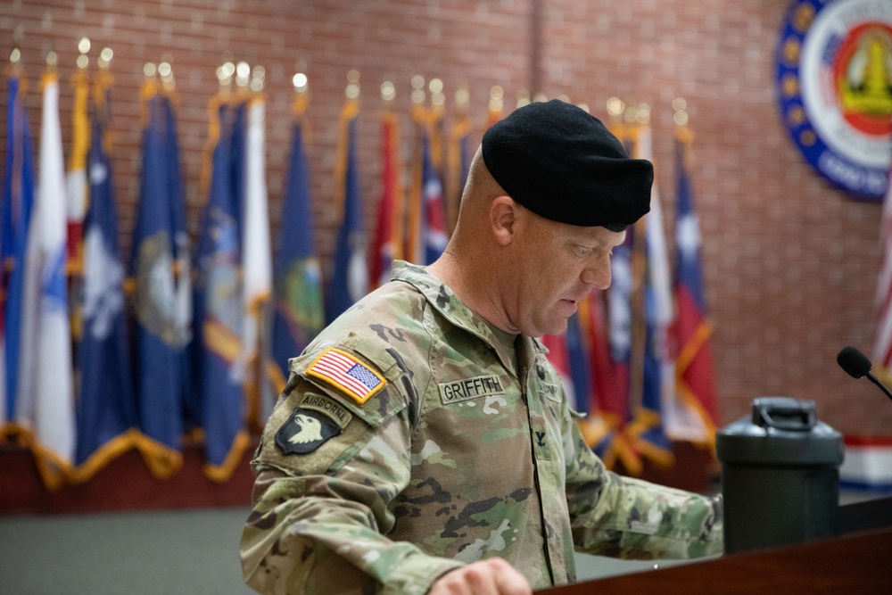 902nd Contracting Battalion Deactivation Ceremony