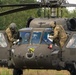 1st Cavalry Division Black Hawk Flight Celebrates Reenlistments and Trains Pilot