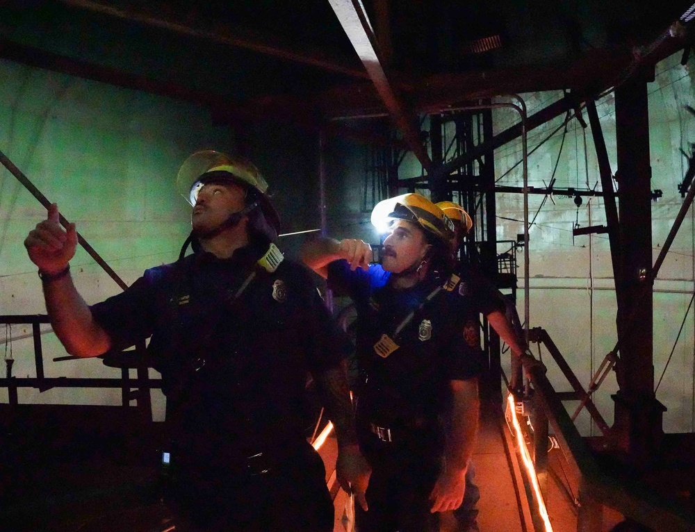NCTF-RH and Federal Fire Conduct Site Survey at the Red Hill Bulk Fuel Storage Facility