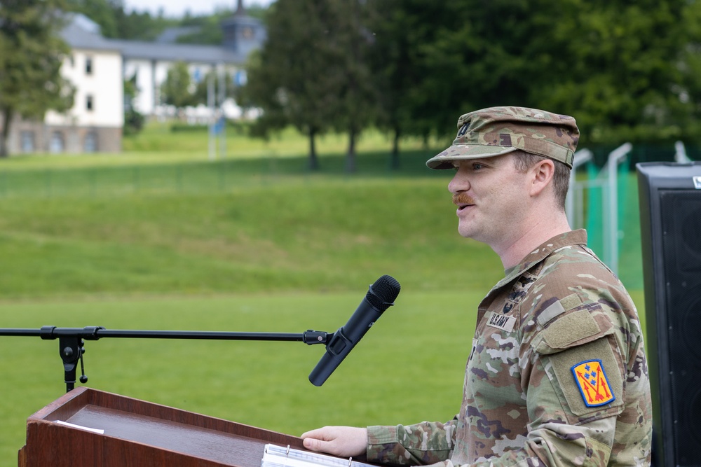 Headquarters and Headquarters Battery, 5th Battalion, 7th Air Defense Artillery Regiment Change of Command.