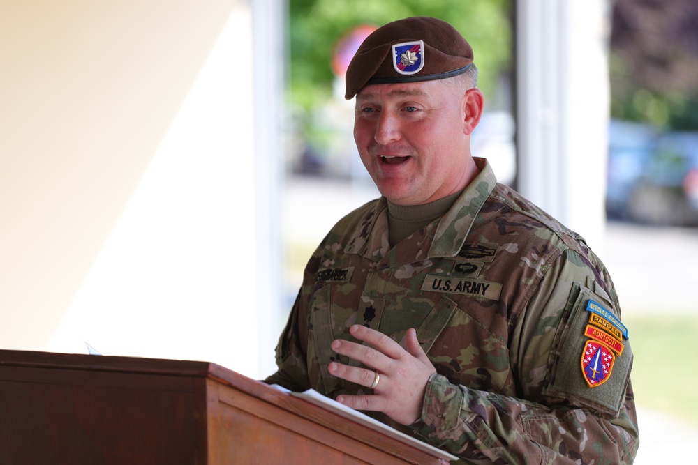 3rd Squadron (Calvary), 2nd Security Force Assistance Brigade Change of Command