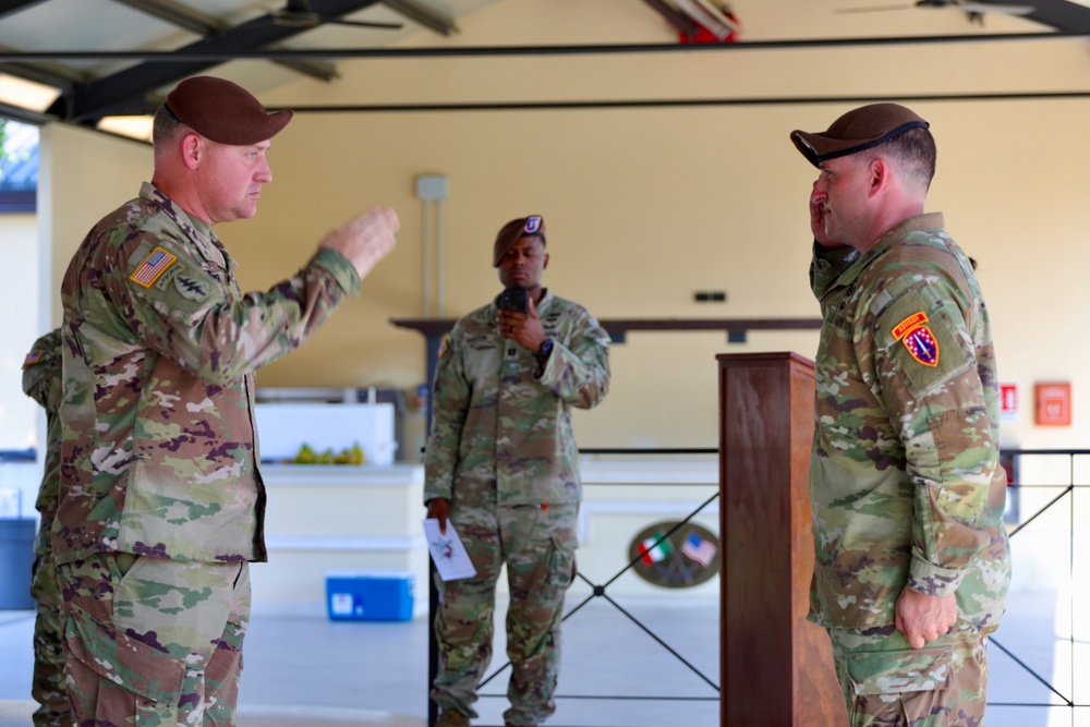 3rd Squadron (Calvary), 2nd Security Force Assistance Brigade Change of Command