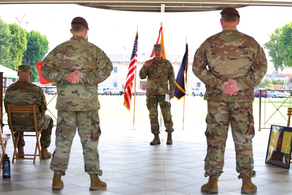 3rd Squadron (Calvary), 2nd Security Force Assistance Brigade Change of Command