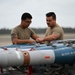 60th FS conducts weapons load at Eglin AFB