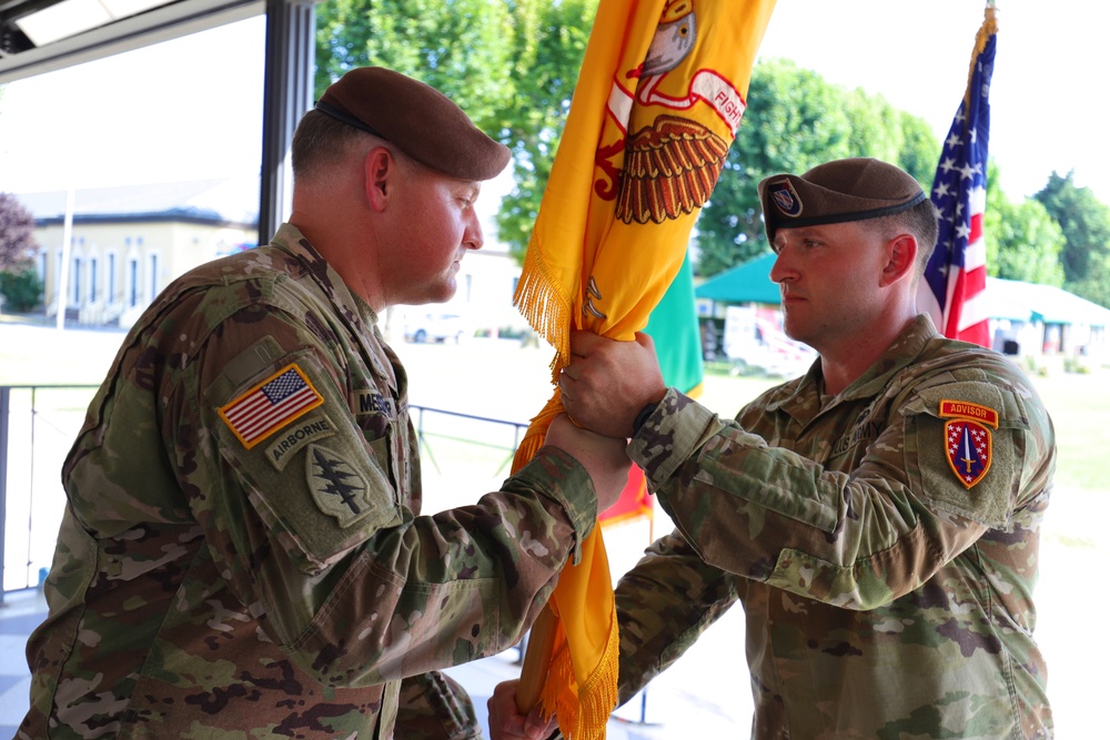 3rd Squadron (Calvary), 2nd Security Force Assistance Brigade Change of Command