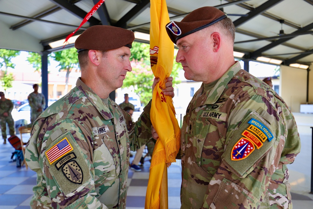 3rd Squadron (Calvary), 2nd Security Force Assistance Brigade Change of Command