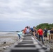 Oyster Reef Castle Build on Laurel Bay