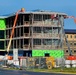 July 2024 barracks construction operations at Fort McCoy