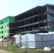 July 2024 barracks construction operations at Fort McCoy