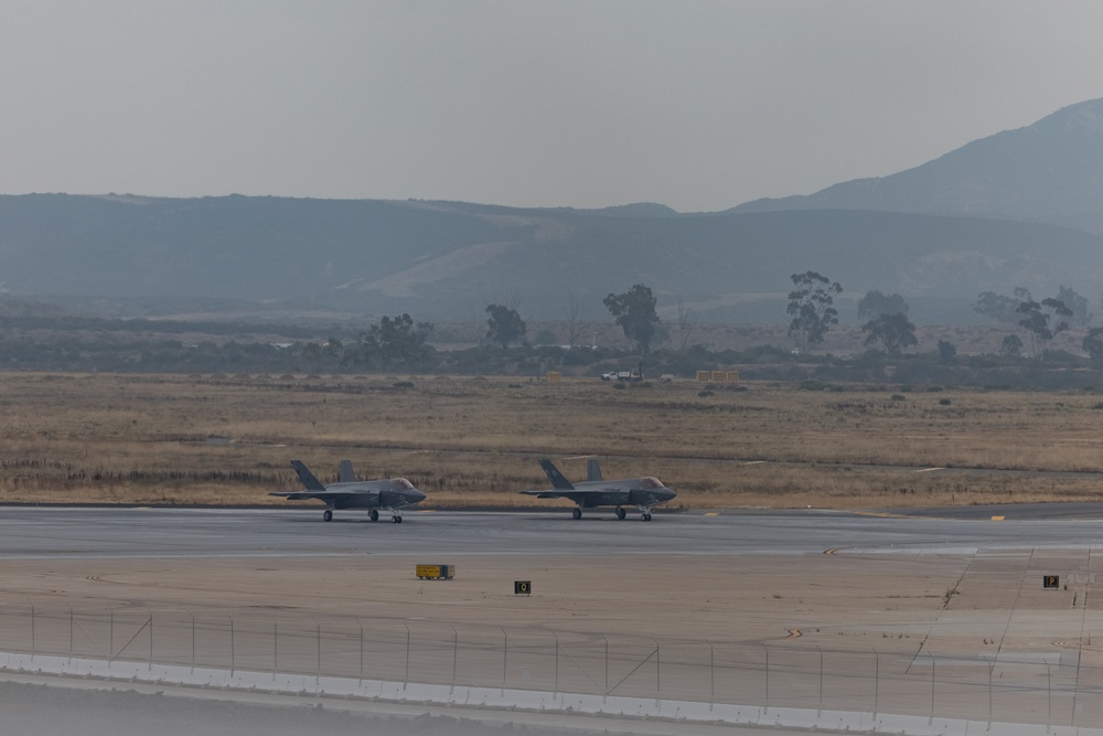 VMFA-311 conducts basic fighter maneuver training flight