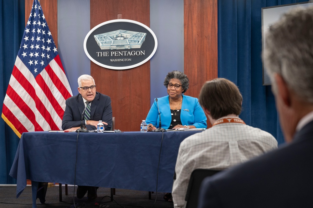ASD Lowman, DASD Smith Hold Media Roundtable