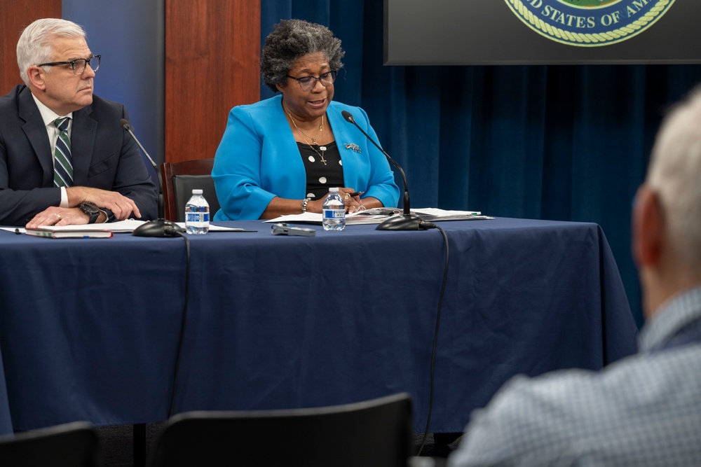 ASD Lowman, DASD Smith Hold Media Roundtable