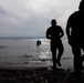 U.S. Marines participate in swim qualification during the Colombian Fluvial Operations Course.