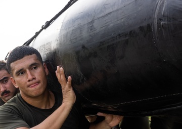 U.S. Marines with Littoral Craft Company Charlie complete the Colombian Fluvial Operations Course