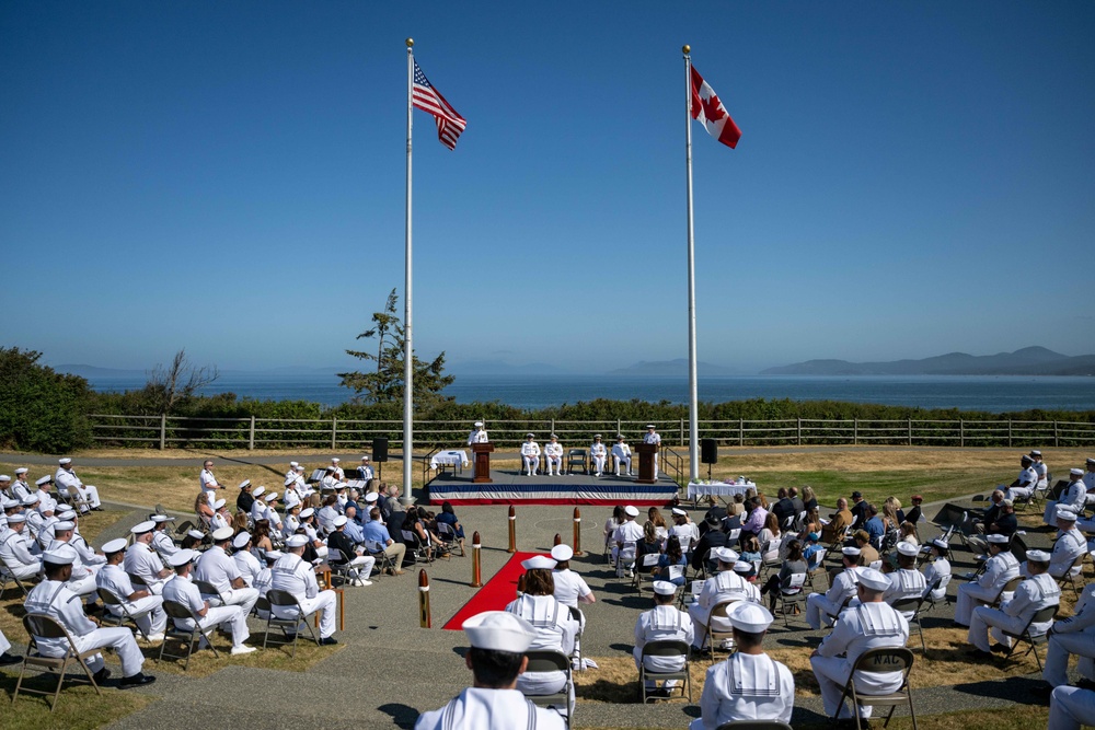 Theater Undersea Surveillance Command Pacific Holds Change of Command Ceremony