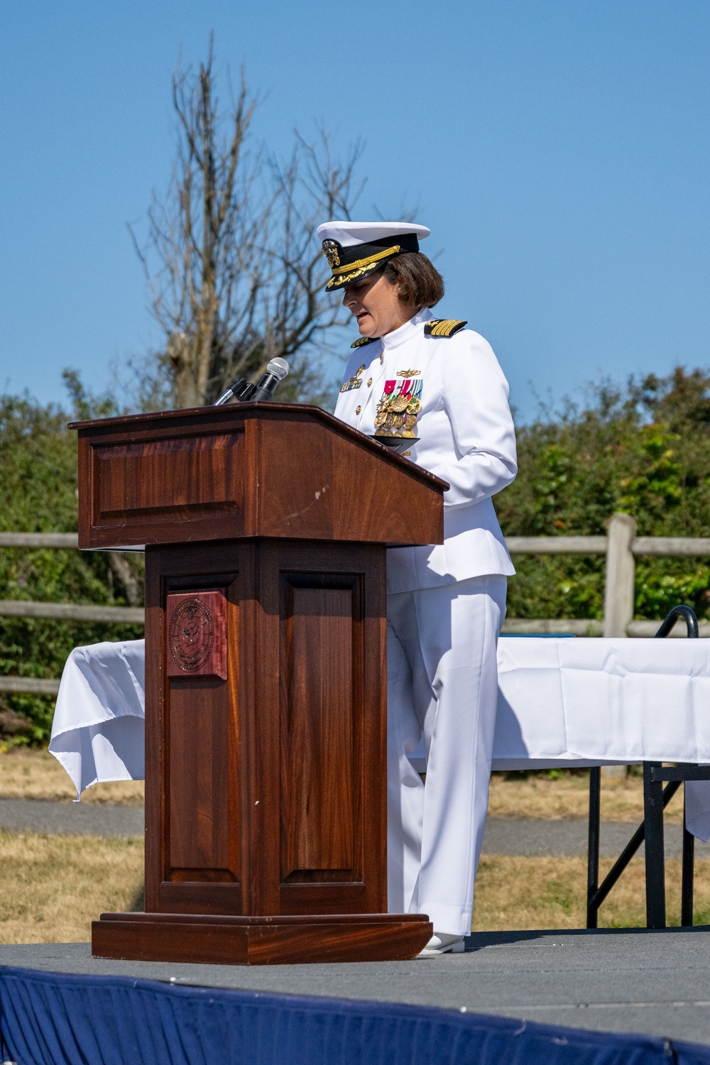 Theater Undersea Surveillance Command Pacific Holds Change of Command Ceremony