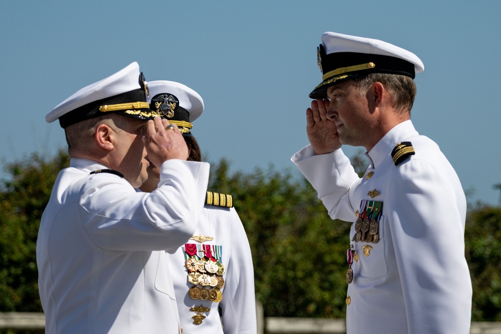 Theater Undersea Surveillance Command Pacific Holds Change of Command Ceremony