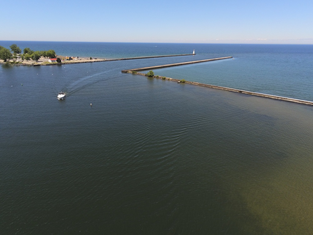 Great Sodus Bay Piers and Breakwaters