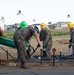 U.S. Marines and Seabees, With ROK Navy, Complete Construction of Fort Hase Sidewalk