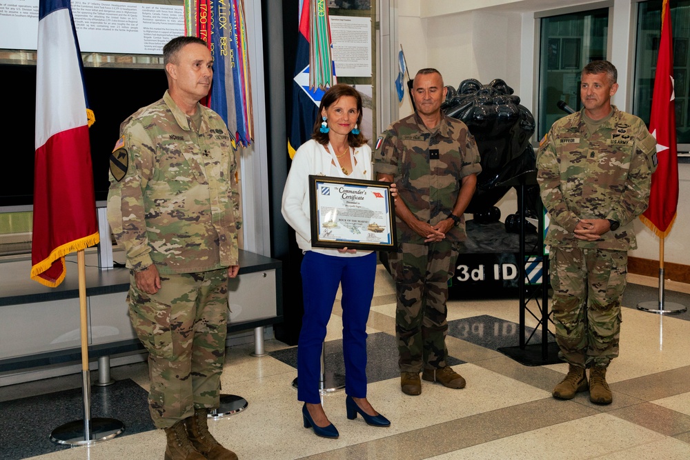 3rd Infantry Division bids farewell to Brig. Gen. Jean-Pierre Fagué