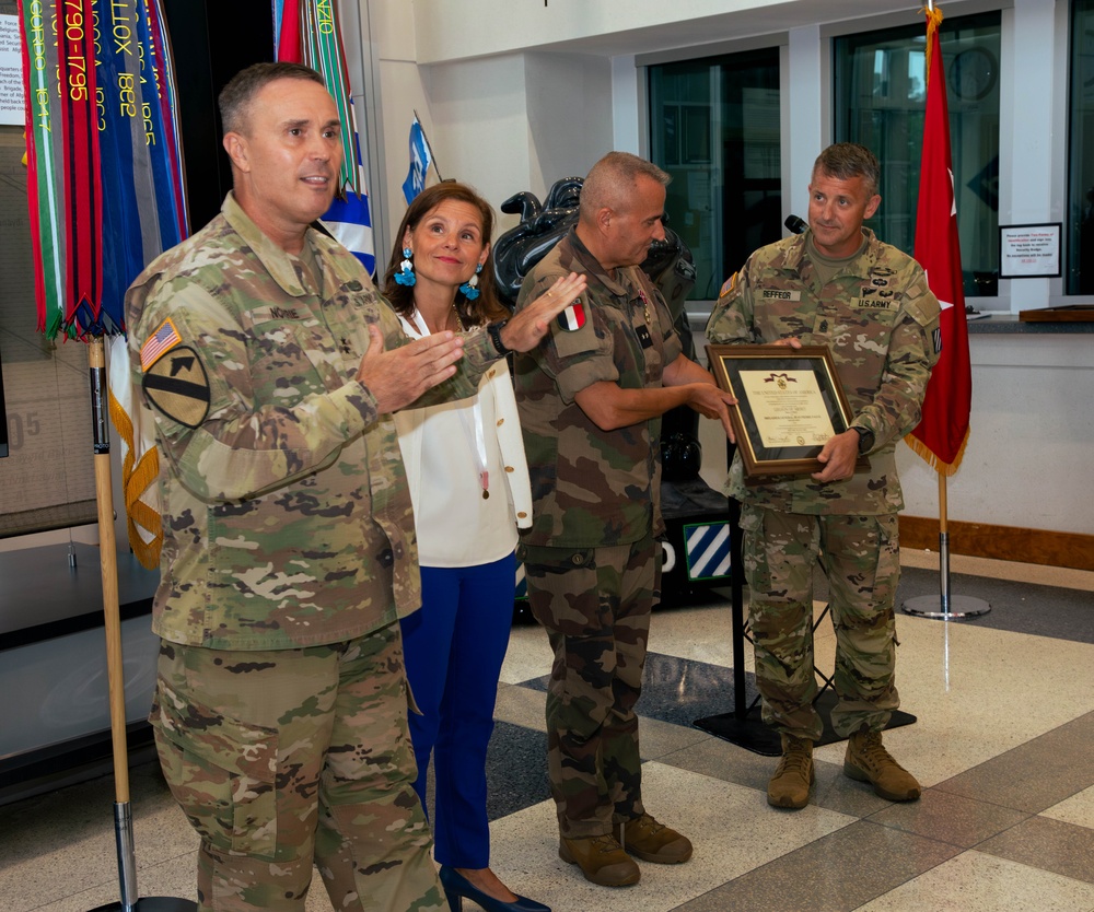 3rd Infantry Division bids farewell to Brig. Gen. Jean-Pierre Fagué