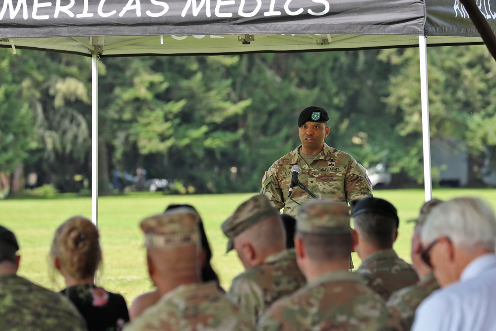 62d Medical Brigade Change of Command