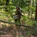 Maj. Mandy Kannapel looks for her next point