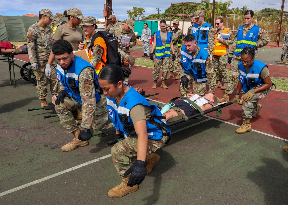 15th Medical Group participates in Mass Casualty exercise during RIMPAC 2024