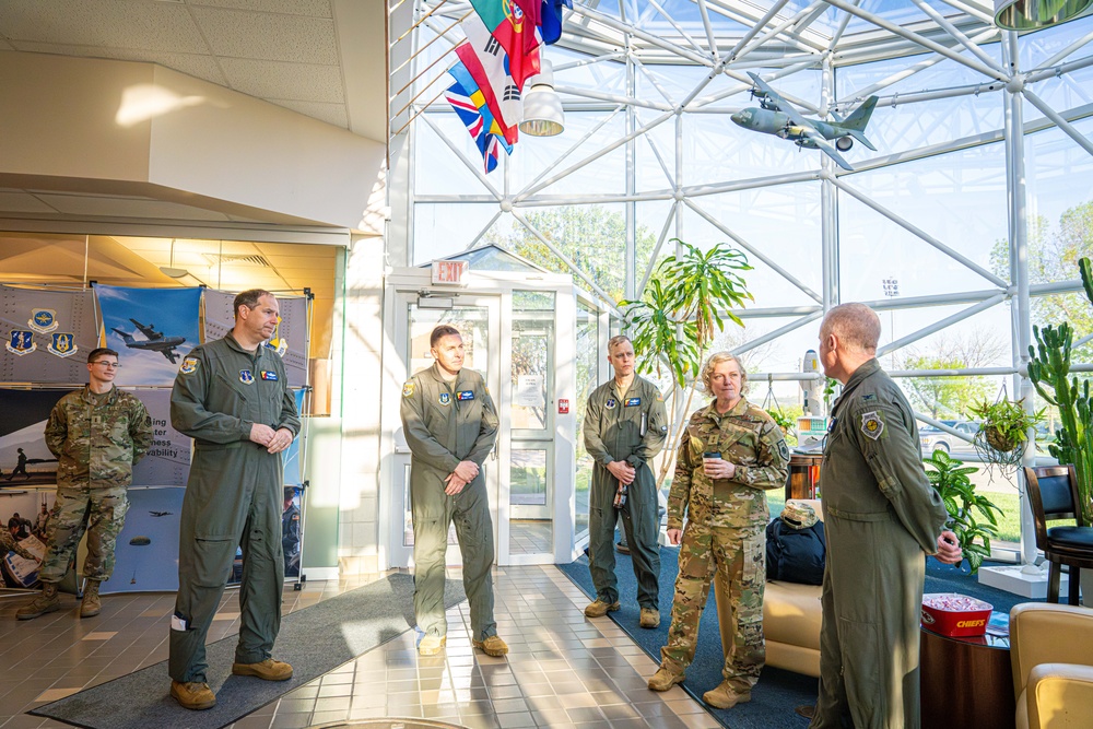 22nd Air Force Commander visit AATTC