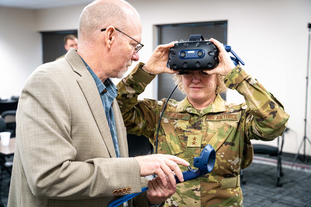 22nd Air Force Commander visit AATTC