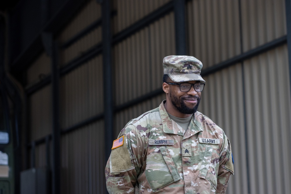 5th Battalion, 7th Air Defense Artillery Regiment’s Sgt. Rumph Reenlistment Ceremony