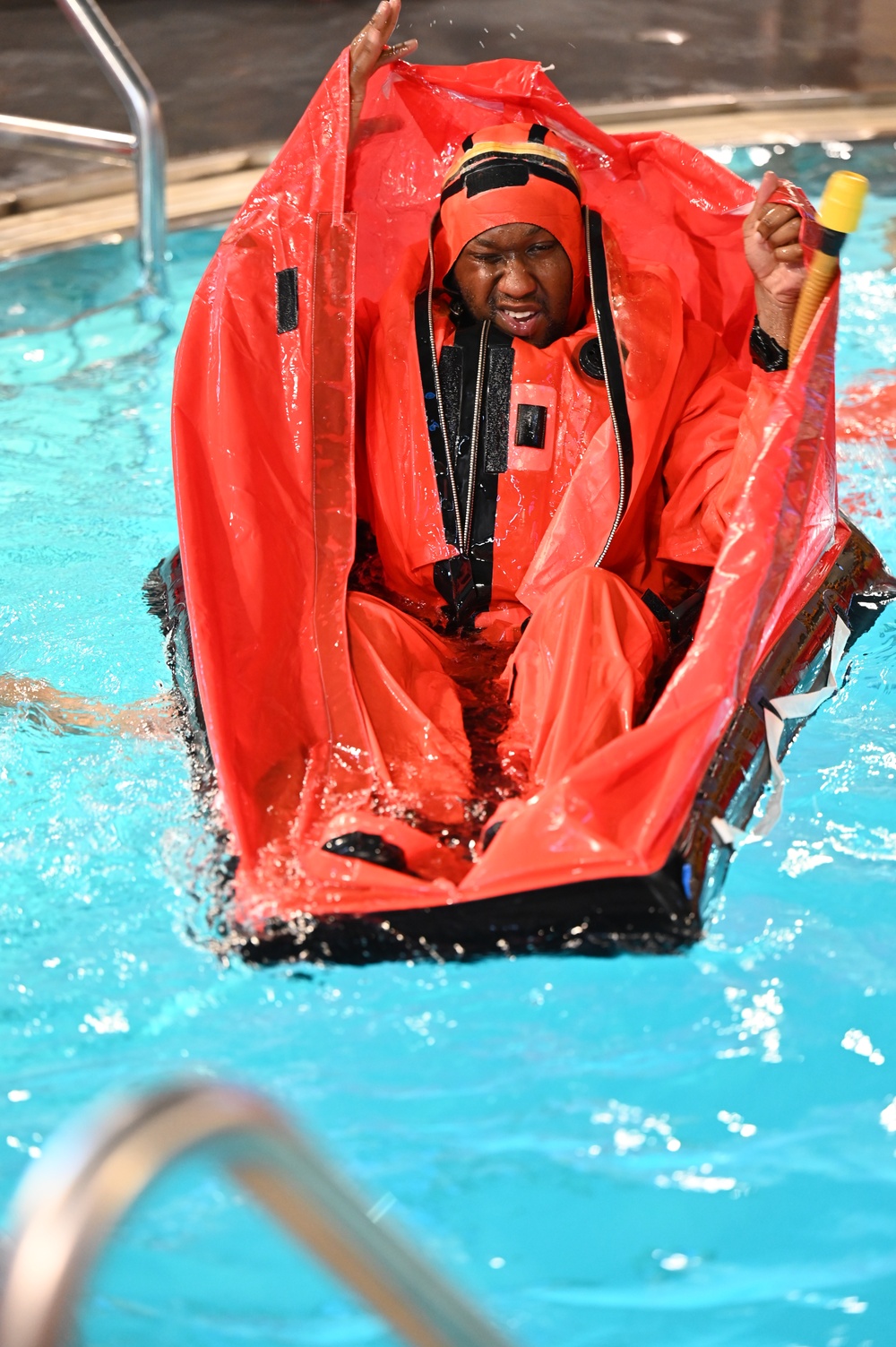 Submarine Escape Surface Survival Training