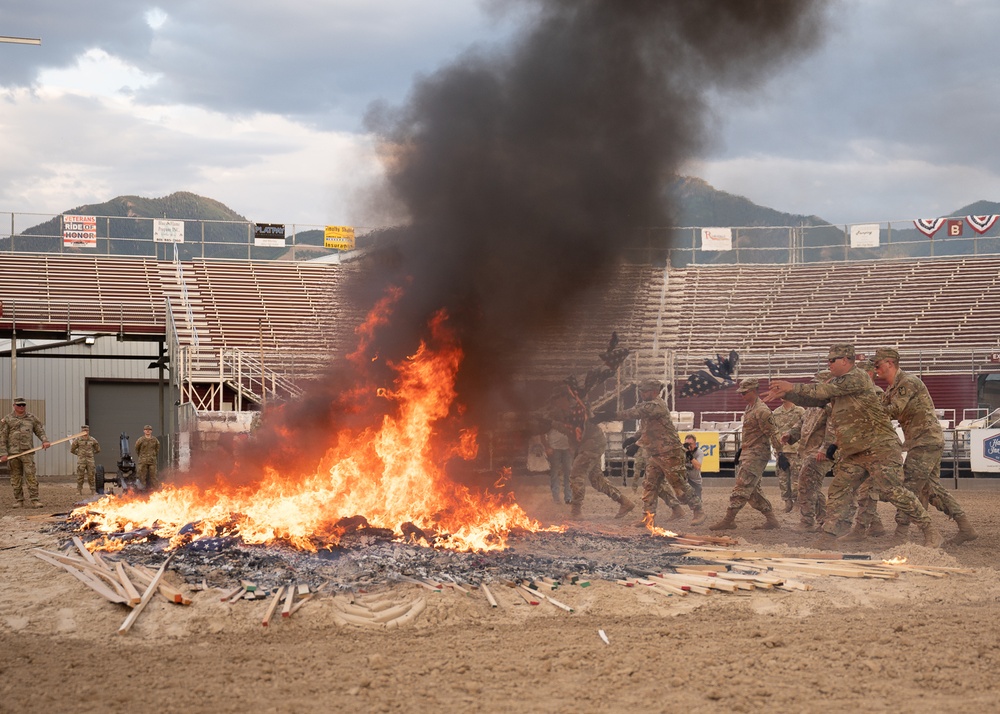 25th Annual Spanish Fork Flag Retirement Ceremony