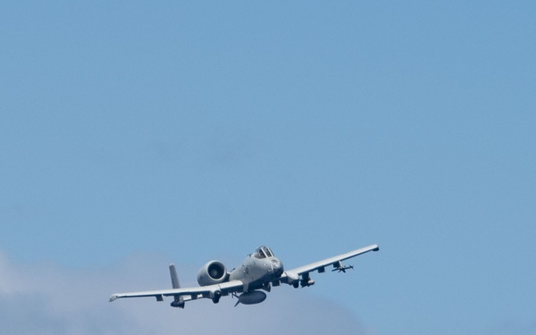A-10 Flyby USS Princeton (CG 59) during RIMPAC 2024