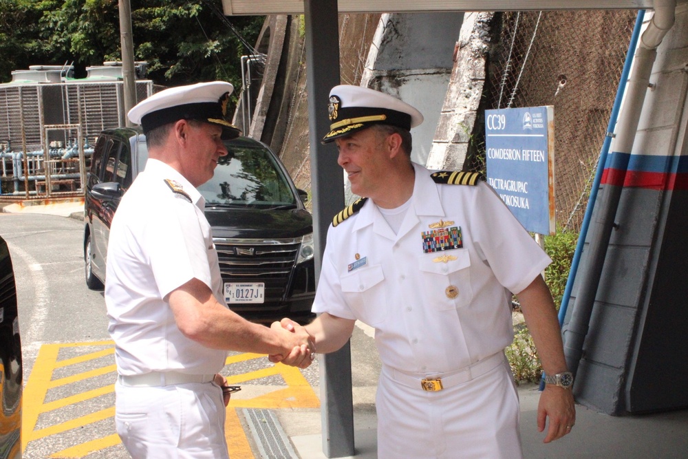 Royal Australian Navy CNO Visits DESRON 15