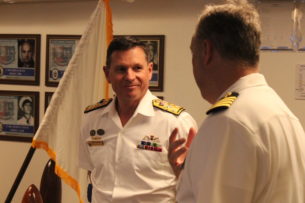 Royal Australian Navy CNO Visits DESRON 15