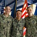 From left to right: Rear Adm. Bradley J. Andros, Capt. Shaun T. Lieb, and Capt. Erich C. Frandrup