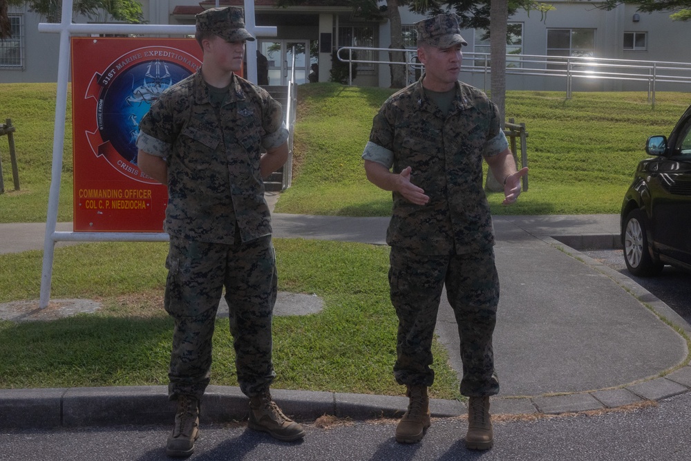 CO. Niedziocha holds coin ceremony to recognizes Sailors of the Quarter