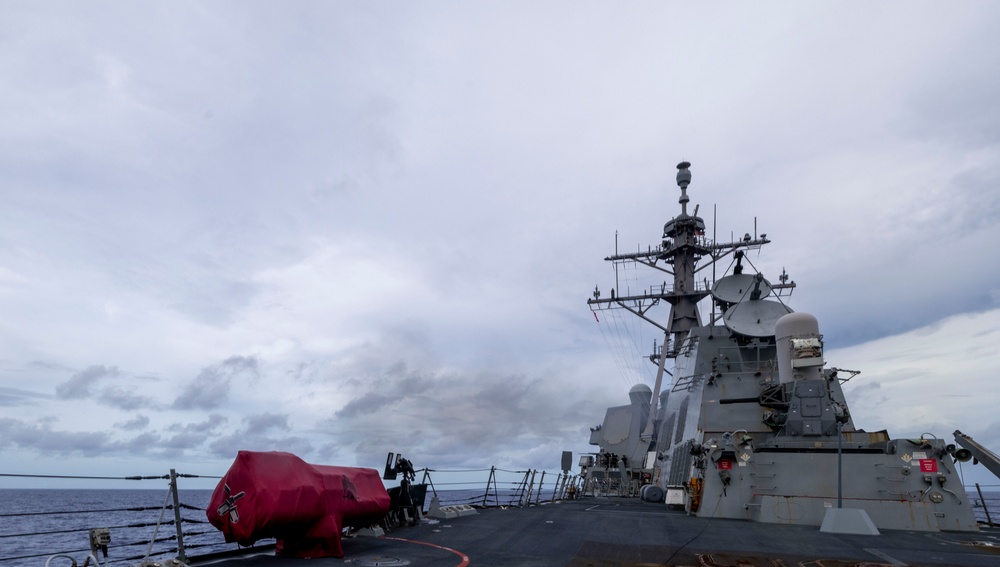 USS Rafael Peralta Conducts PACFIRE