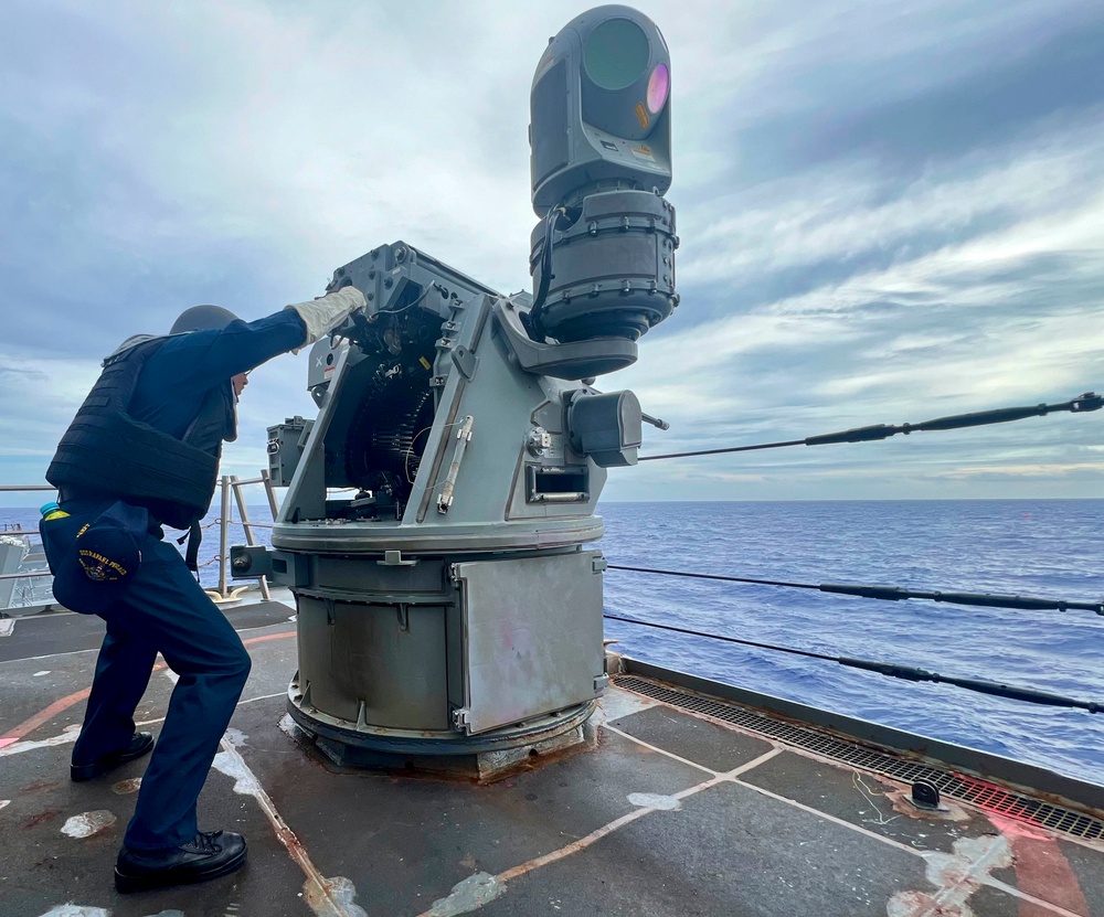 USS Rafael Peralta Conducts PACFIRE