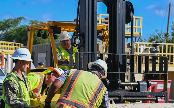 Joint Base Pearl Harbor-Hickam Hawaii transfers Wastewater Treatment Plant Centrifuge to Maui County