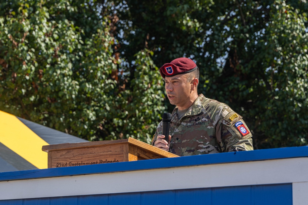 82nd DSTB Change of Command