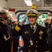 RAN VICE ADM. Mead and USN RADM Cavanaugh Visits Emory S. Land in Sydney